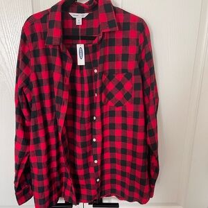 Old Navy Buffalo Plaid Flannel - Tall